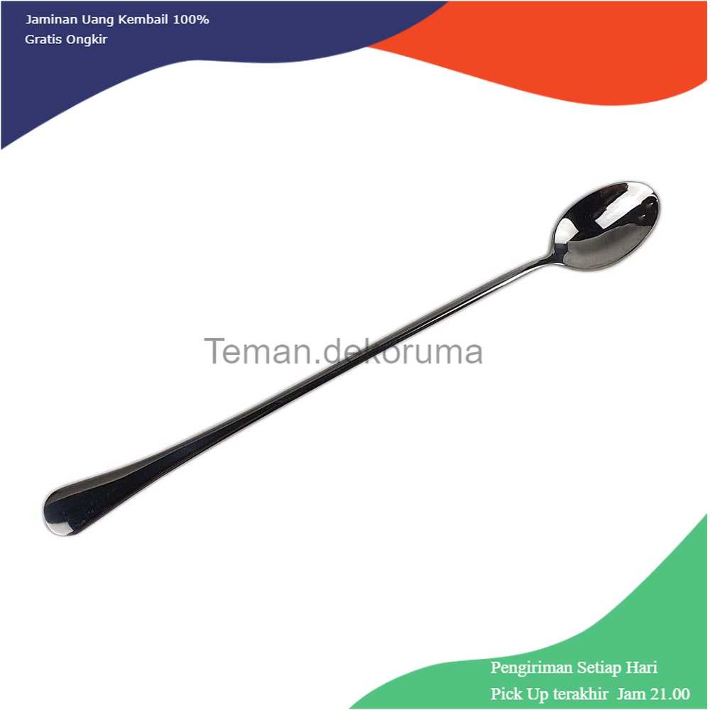 Jual TD AD1 Szpoon Sendok Teh Gagang Panjang Tea Spoon Stainless 23 8cm