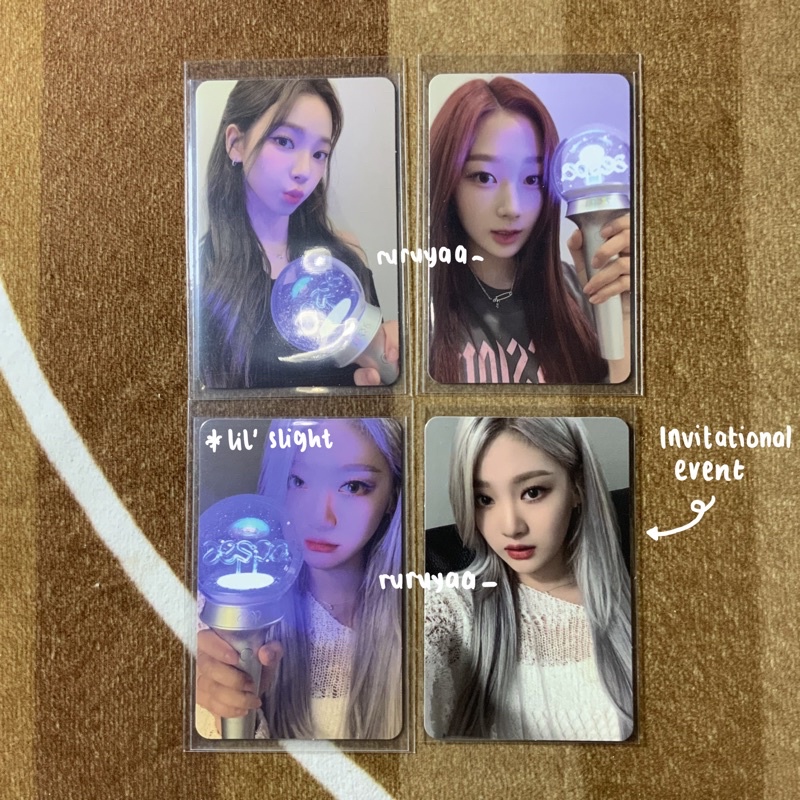 Jual AESPA PHOTOCARD PC LIGHTSTICK POB BENEFIT INVITATIONAL EVENT