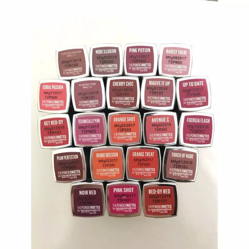Jual MAYBELLINE THE POWDER MATTE TOUCH OF NUDE Shopee Indonesia