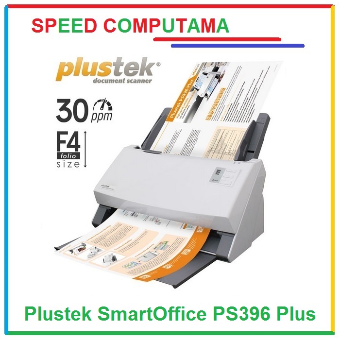 Jual Plustek Smartoffice Ps Plus Scanner Adf Dokumen Komputer Folio