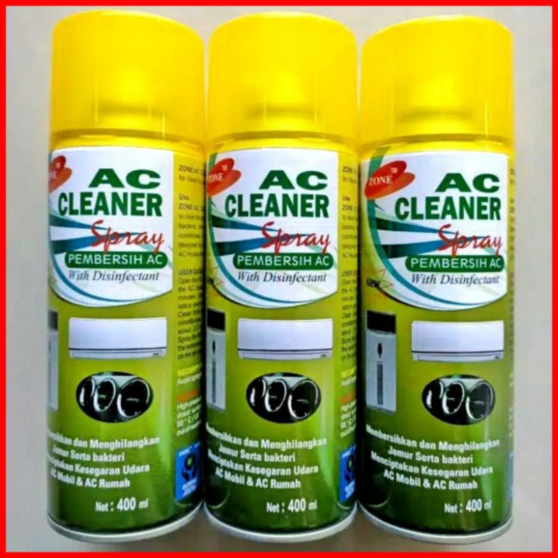 Jual Ac Cleaner Spray Pembersih Ac Mobil Dan Split Ml Zone Shopee