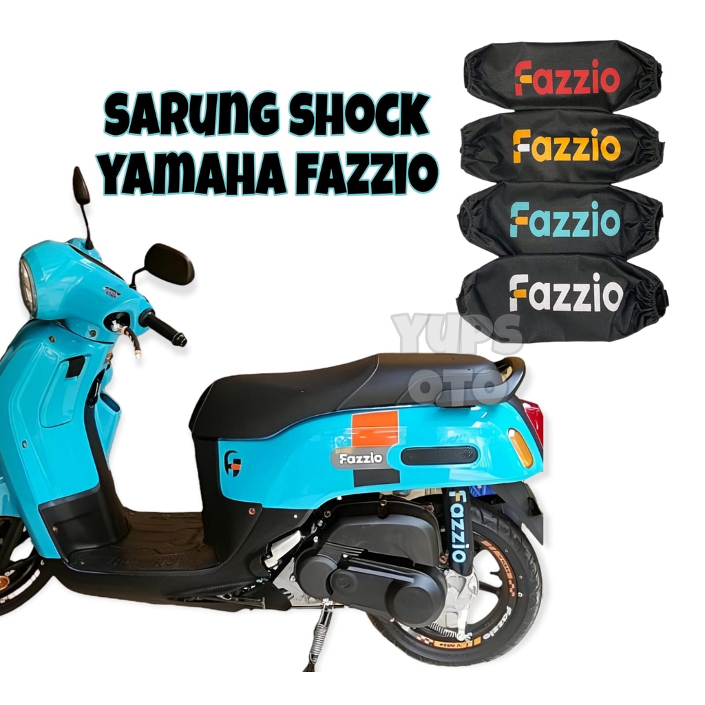 Jual COVER SHOCK MOTOR FAZZIO SARUNG SHOCK FAZZIO SARUNG SHOK BELAKANG