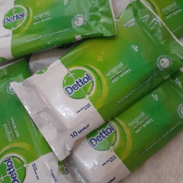 Jual Tissu Basah Wet Wipes Dettol S Original Shopee Indonesia