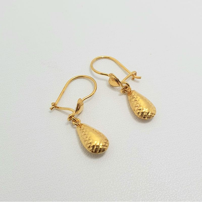 Jual Anting Desi Emas Muda Bandul Labu 1 Gram Shopee Indonesia