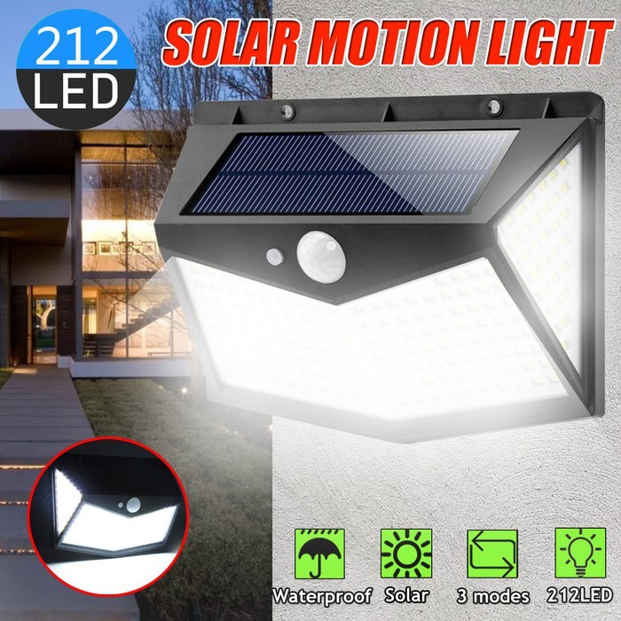 Jual Lampu Dinding Lampu Taman Solar Motion Sensor Led Murah