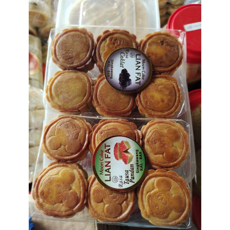 Jual Kue Bulan Moon Cake Lian Fat Asli Dari Kalimantan Ukuran Kecil