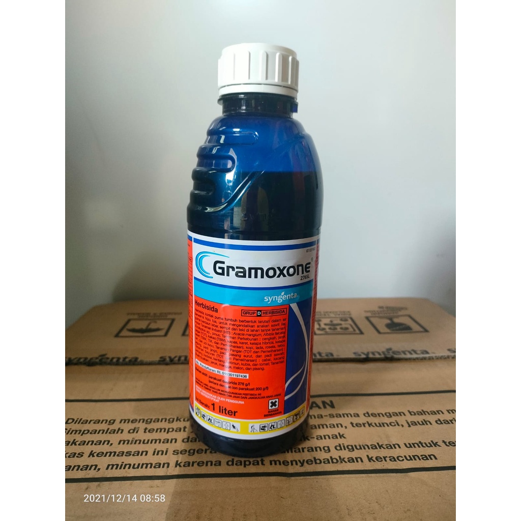 Jual Gramoxone Sl Liter Herbisida Pembasmi Rumput Bisa Cod