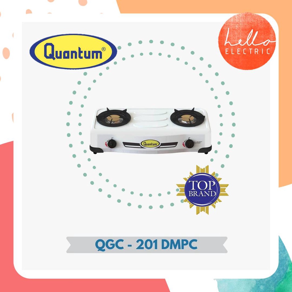 Jual KOMPOR QUANTUM KOMPOR GAS TEKANAN RENDAH QUANTUM QGC 201 DMPC