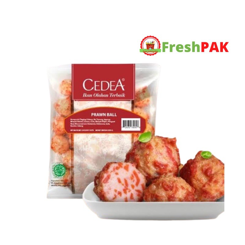 Jual FreshPAK Cedea Baso Salmon Ball 500gr Shopee Indonesia