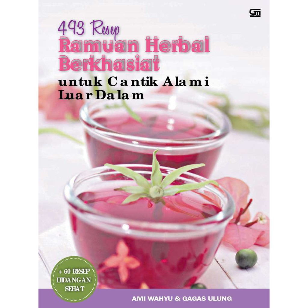 Jual Buku Resep Ramuan Herbal Berkhasiat Untuk Cantik Alami Luar