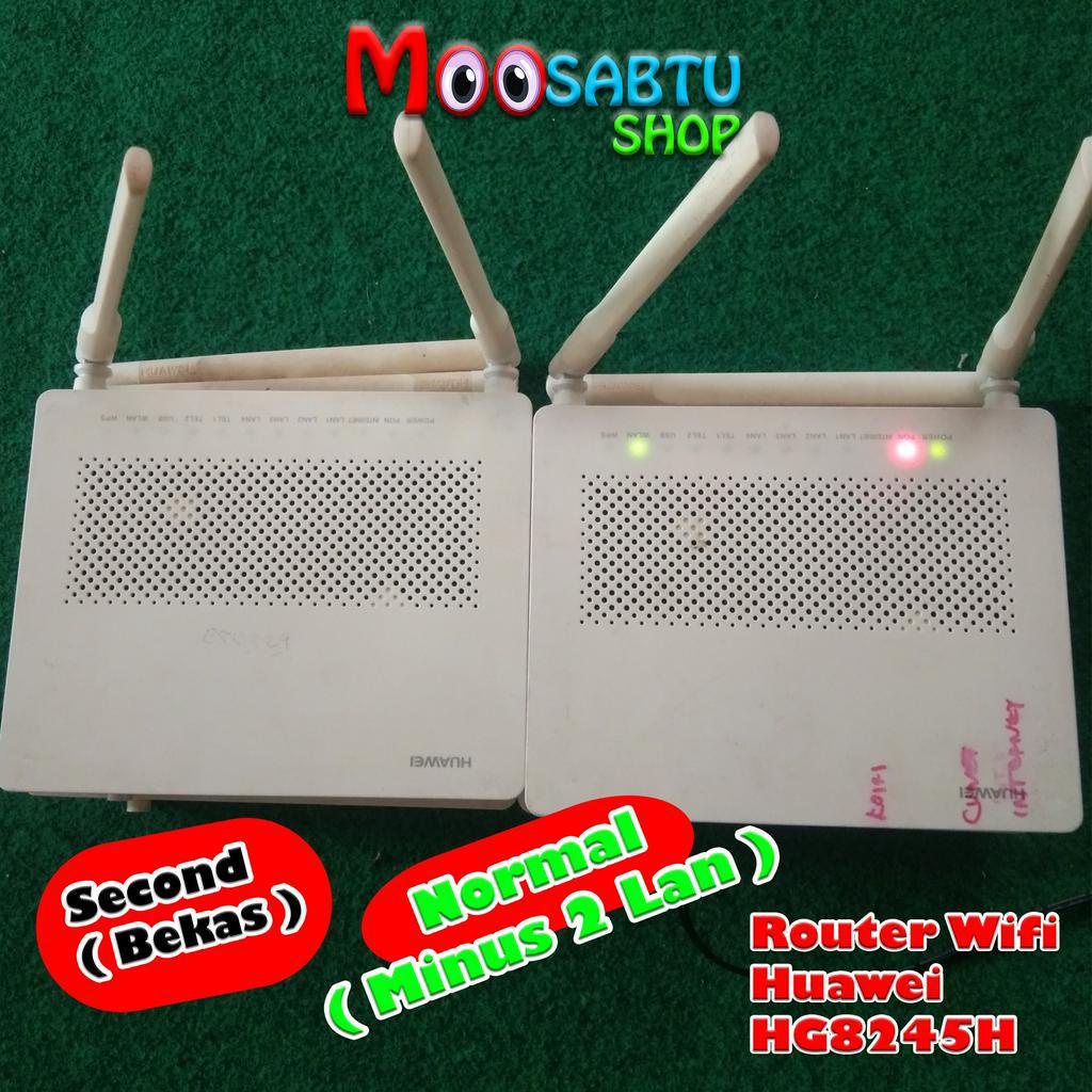 Jual Router Modem Huawei Normal Bekas Second Minus 2 Port Lan