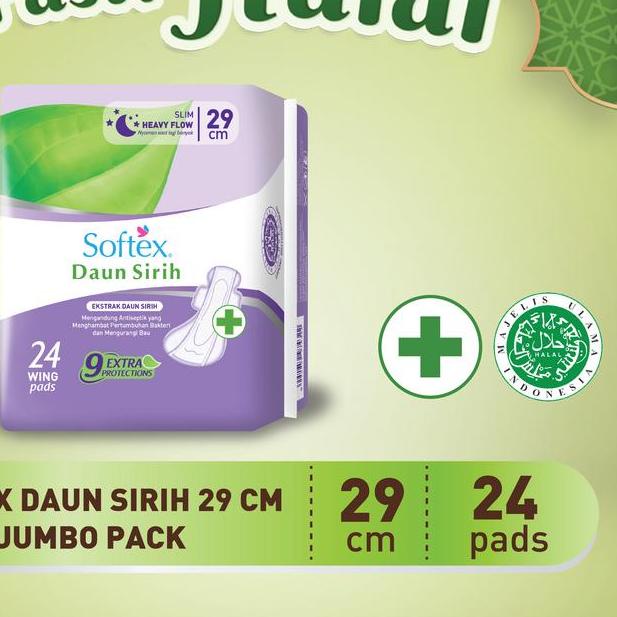 Jual Softex Daun Sirih 29Cm Jumbo Pack 24s Shopee Indonesia