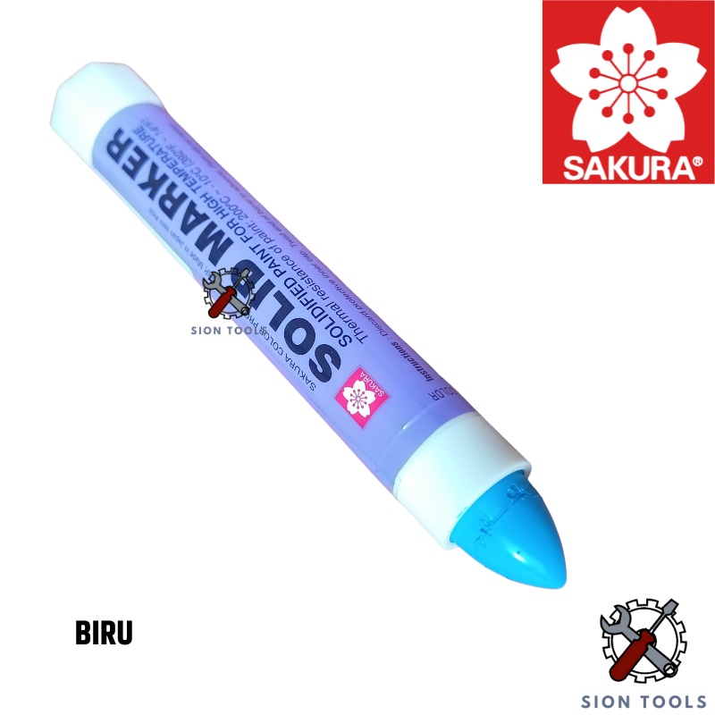 Jual Sakura Solid Steel Marker Spidol Penanda Besi Permanen Shopee