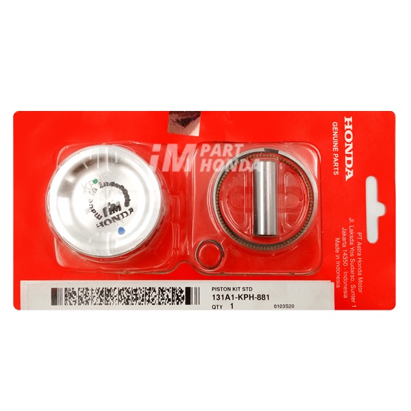 Jual 131A1 KPH 881 Piston Kit Seher Ring Pen Karisma Kirana Supra X 125