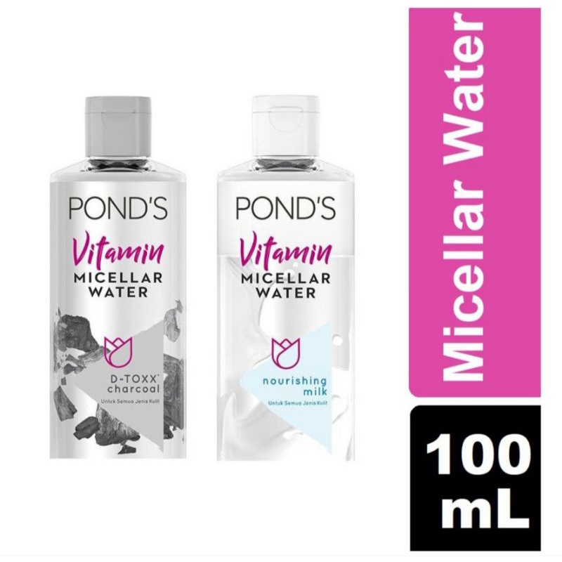 Jual Pond S Vitamin Micellar Water D Toxx Charcoal Ml Shopee