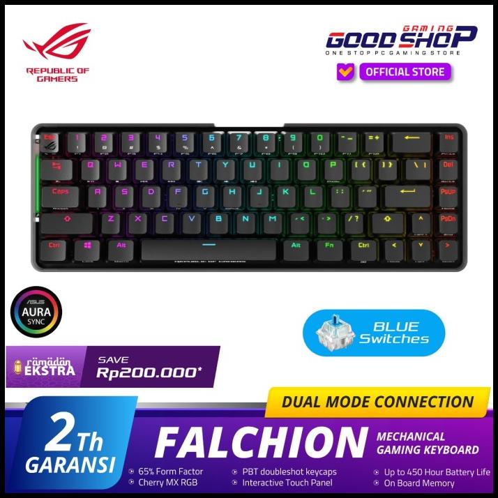 Jual Asus Rog Falchion Wireless Mechanical Gaming Keyboard Shopee