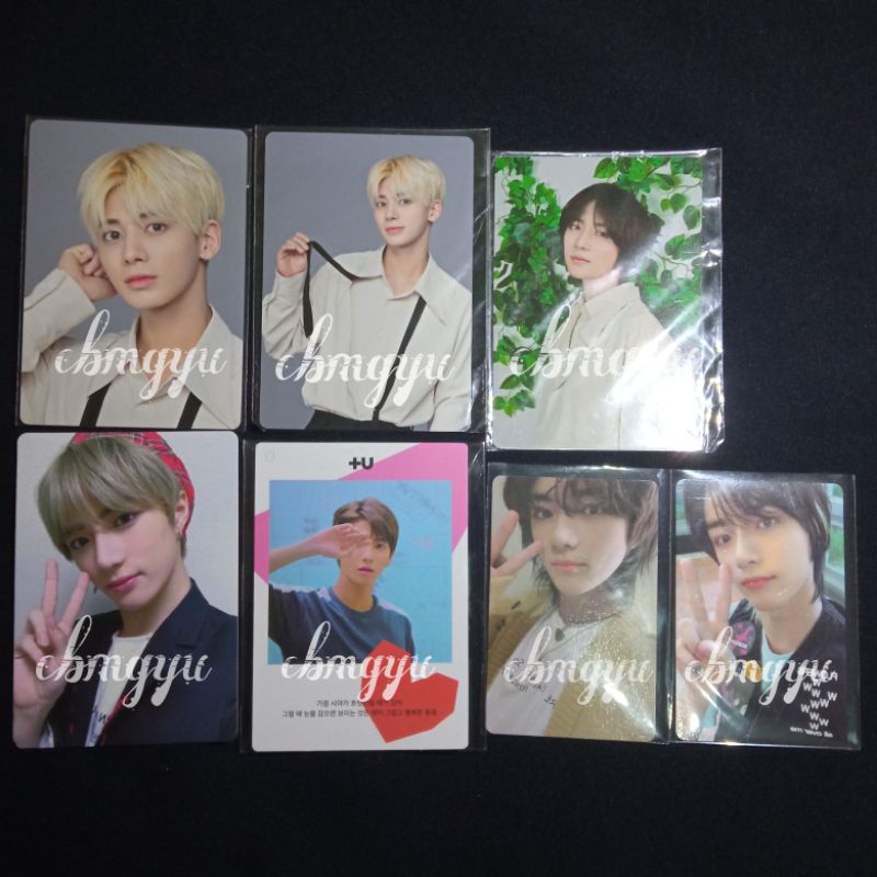 Jual Jual WTS PC PHOTOCARD TXT BEOMGYU TAEHYUN MPC ACT BOY MOABONG U