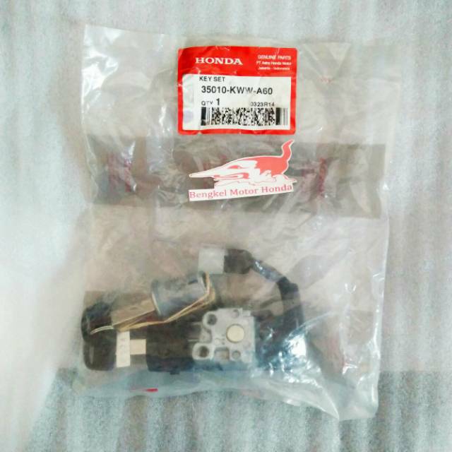 Jual Key Set Kunci Kontak Komplit Honda Revo Absolute 35010KWWA60