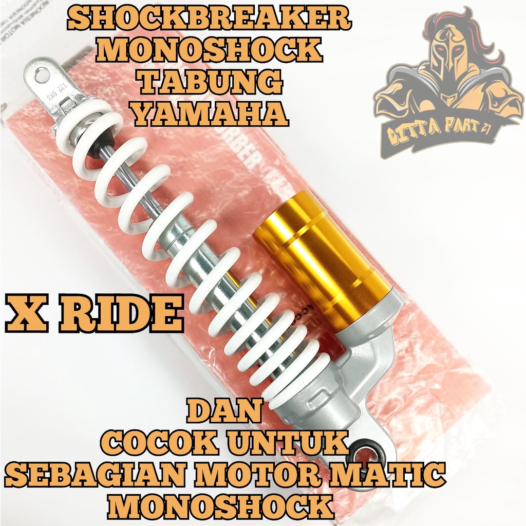 Jual SHOCKBREAKER MONOSHOCK TABUNG YAMAHA XRIDE BY8 KUALITAS ASLI