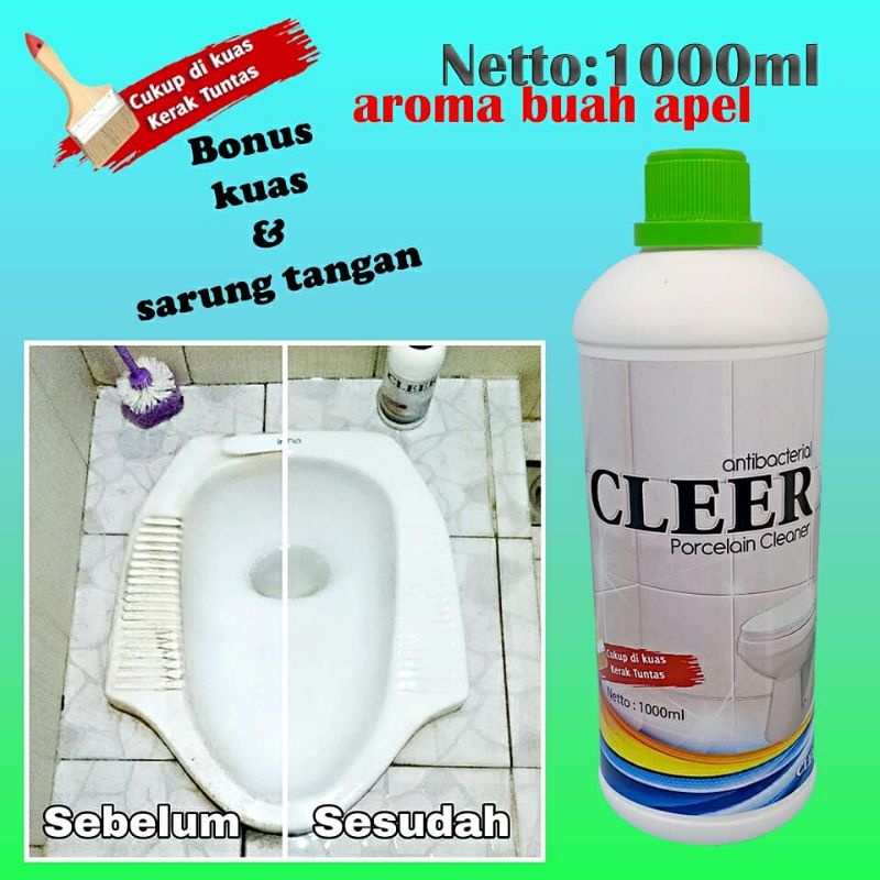 Jual Pembersih Toilet Kerak Keramik Porselen Kamar Mandi Sangat Kuat