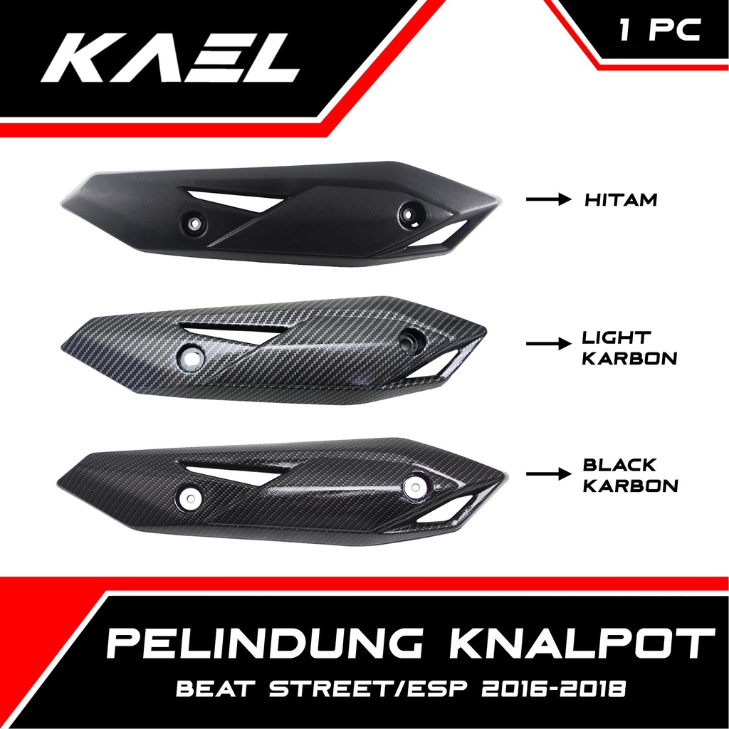 Jual Cover Knalpot Honda Beat New FI F1 Street ESP 2016 2017 2018 2019