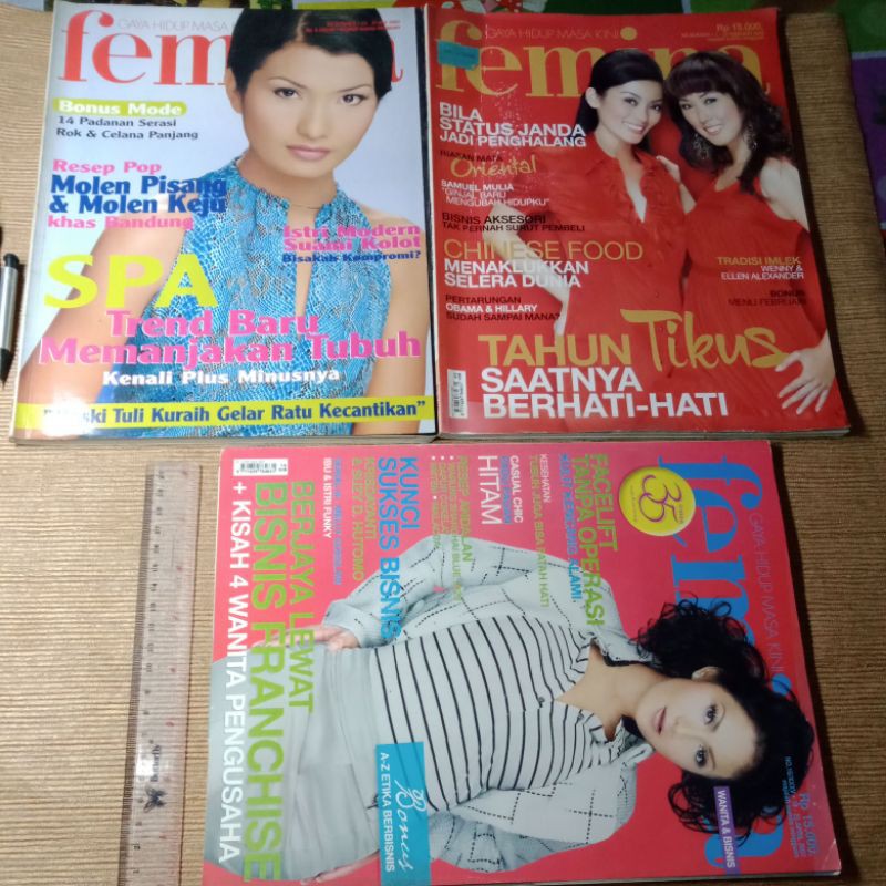 Jual Majalah Lawas Femina Pilihan Utama Shopee Indonesia