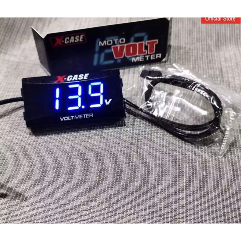 Jual Cod Voltmeter Aki Motor Indikator Aki Nyala Led Digital