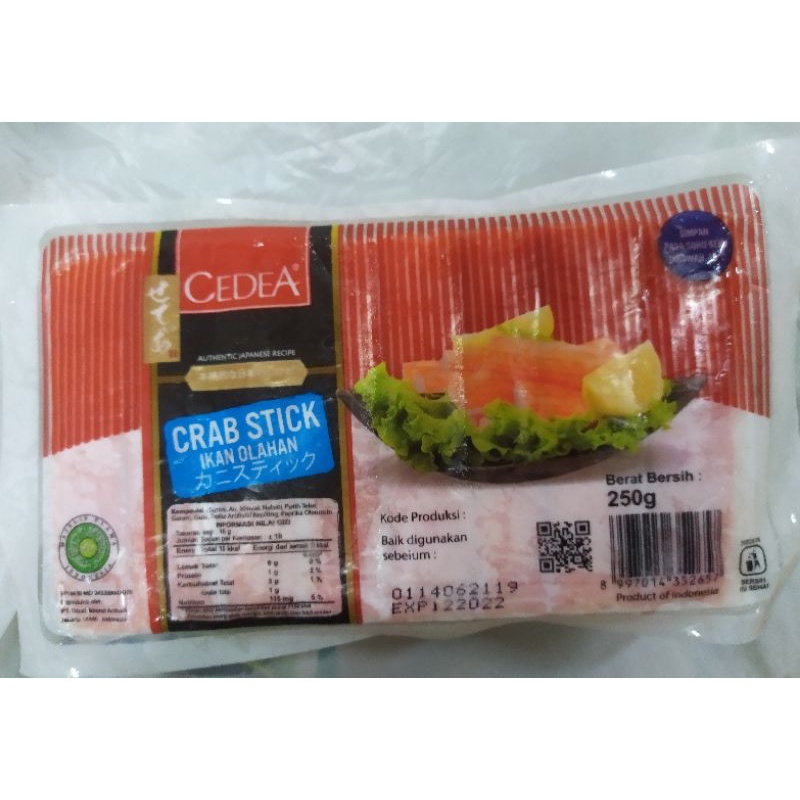 Jual Cedea Crab Stik 250 Gr Shopee Indonesia