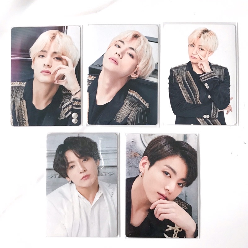 Jual Bts Official Mini Photocard Mpc Sys Lys Japan Jungkook Taehyung