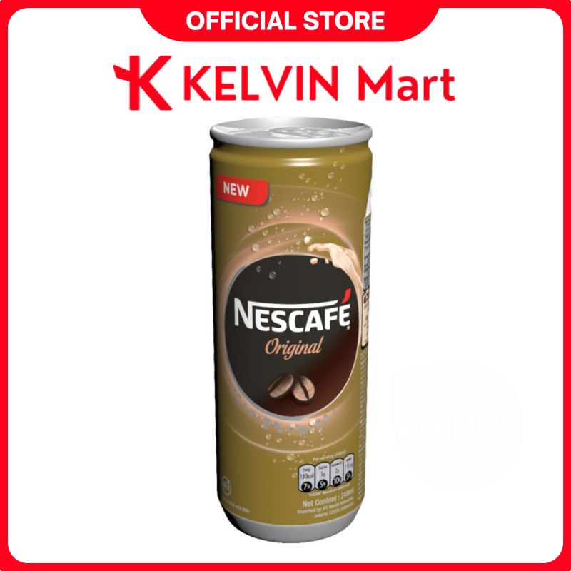 Jual NESCAFE Minuman Kopi Susu Kopi Original Kaleng 240mL KELVIN Mart