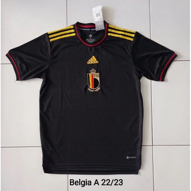 Jual Jersey Negara Belgia Away Terbaru 2022 2023 GO Impor Shopee