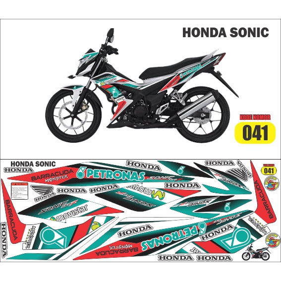 Jual Striping Honda Sonic Decal Honda Sonic Variasi Honda Sonic