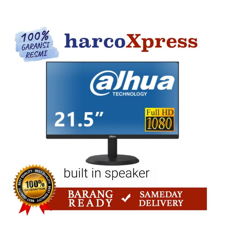 Jual Monitor Led Dahua Dhi Lm B Ips Hz Fhd Built In Speaker