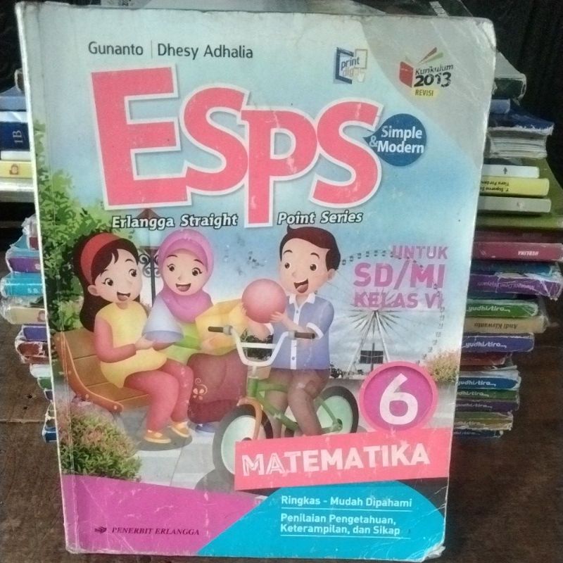 Jual ESPS MATEMATIKA KELAS 6 SD Shopee Indonesia