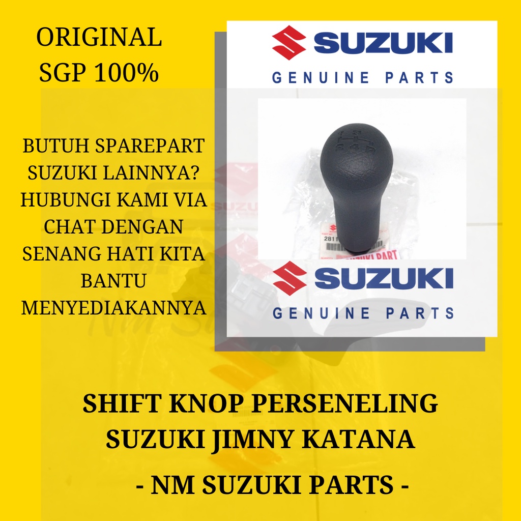 Jual Shift Knob Shift Knop Perseneling Jimny Katana Speed Original