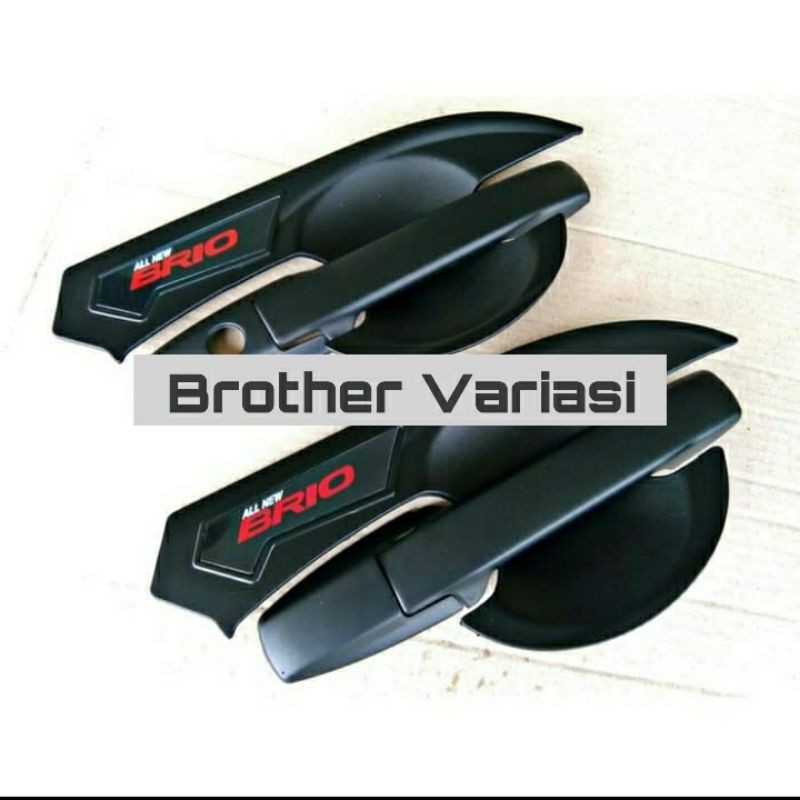 Jual Paket All New Brio Lengkap Cover Handle Dan Outer Luxury Black