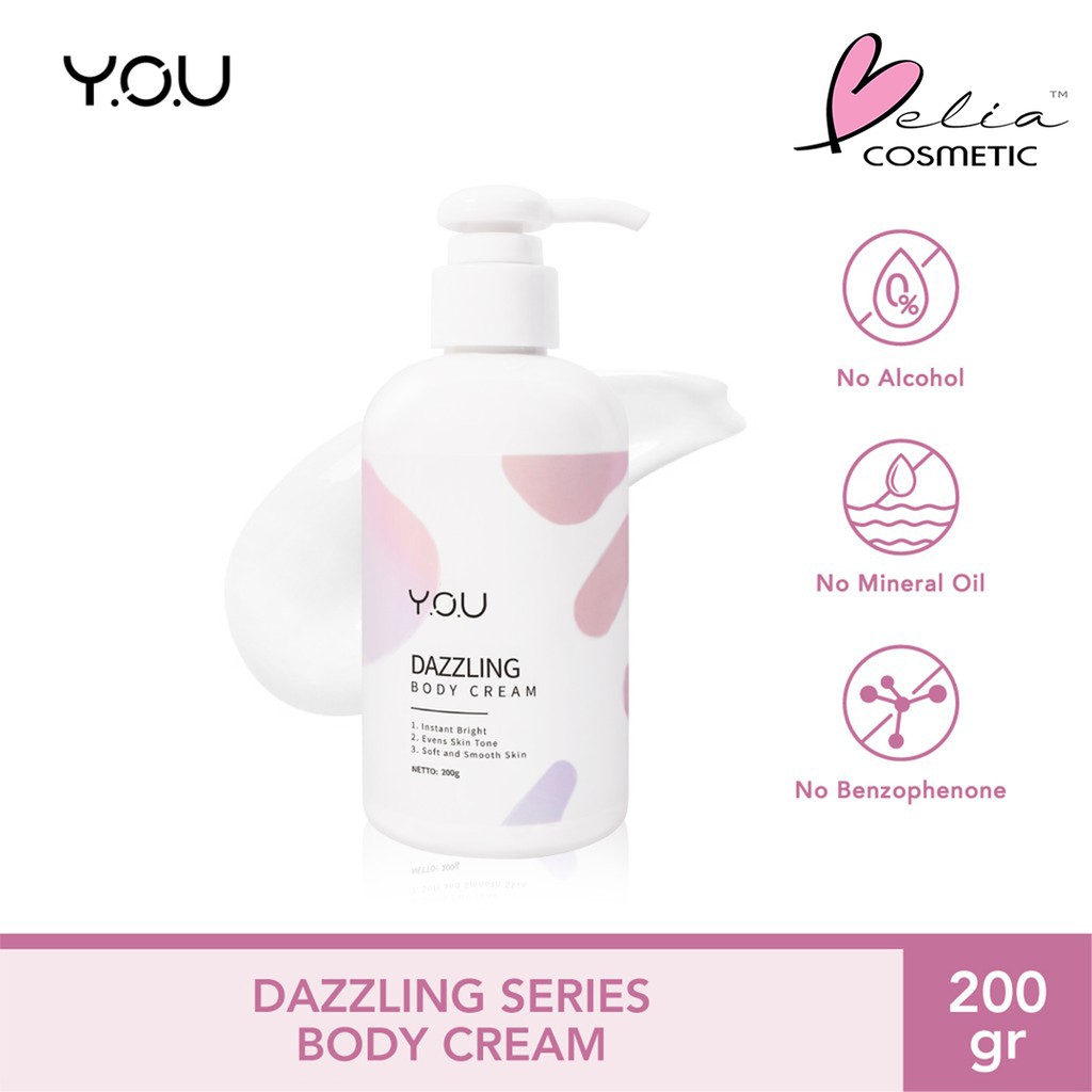 Jual Belia You Dazzling Glow Up Series Facial Foam Toner Day