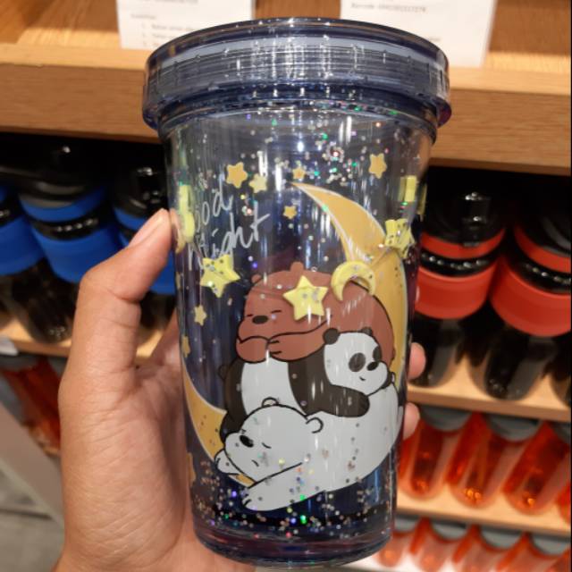 Jual Miniso Tumbler We Bare Bears New Shopee Indonesia