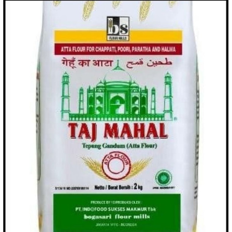 Jual Atta Flour Taj Mahal Tepung Gandum Kg Shopee Indonesia