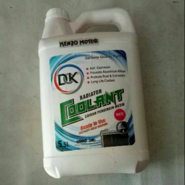 Jual Dck Cairan Air Pendingin Coolant Radiator Merah Red Liter