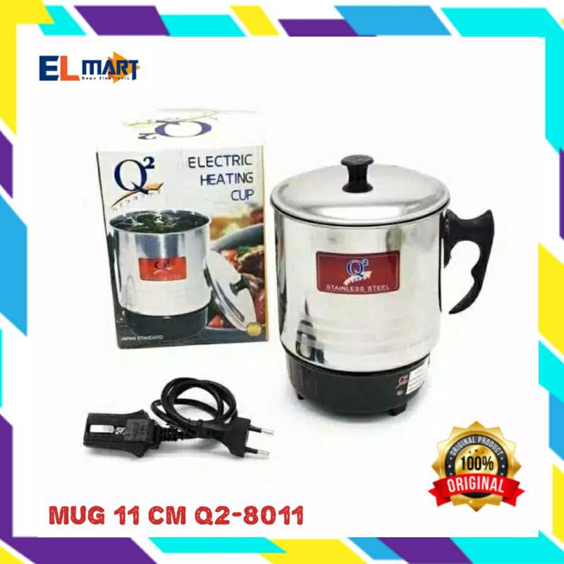 Jual Teko Listrik Mug Elektrik Pemanas Q Electric Heating Cup