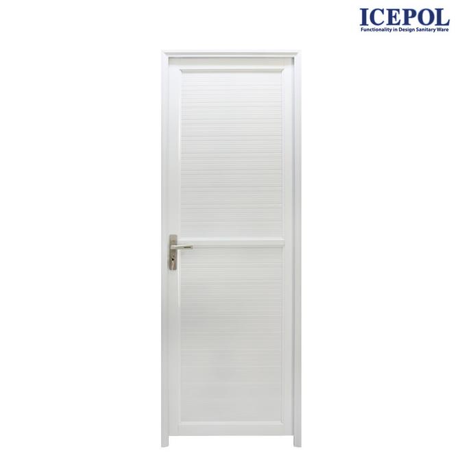 Jual ICEPOL PINTU KAMAR MANDI FULL ALUMUNIUM KOMPLIT SET PLUS KUSEN