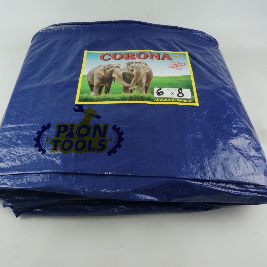 Jual Terpal A X Meter Corona Gajah B S Terpaulin Terpal Plastik