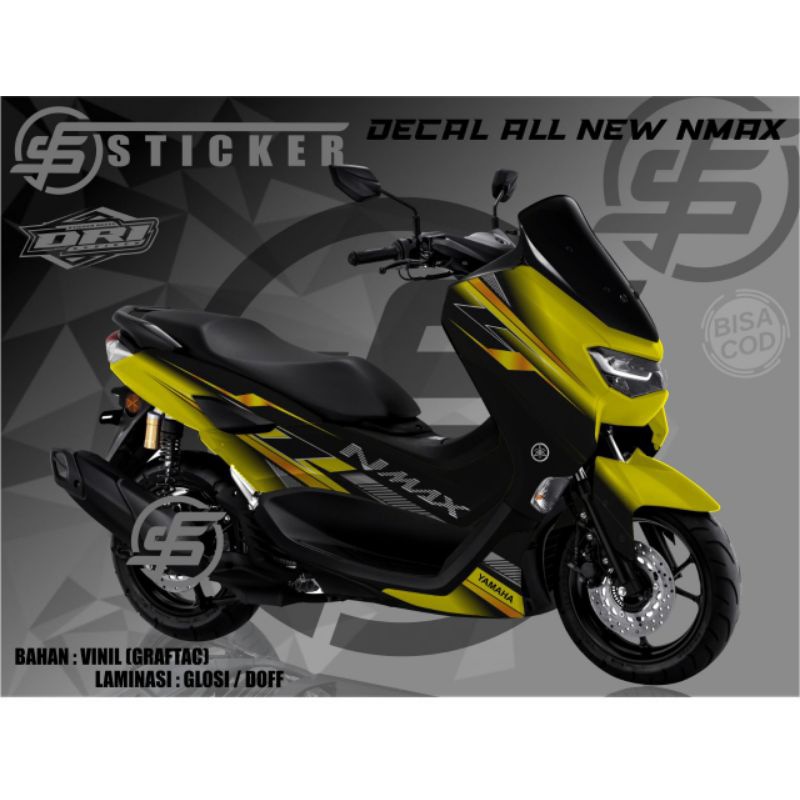 Jual Sticker Decal Yamaha Nmax New Full Body Decal Full Body Shopee