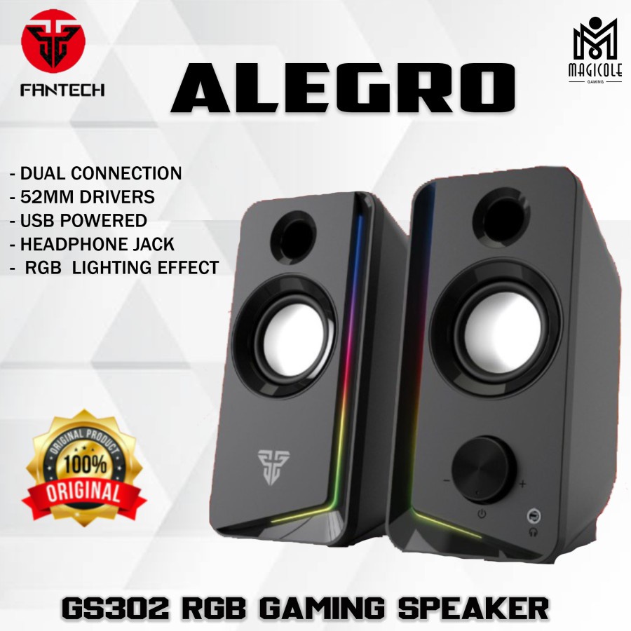 Jual Fantech Gs Alegro Rgb Dual Connection Bt Mm Speaker Shopee