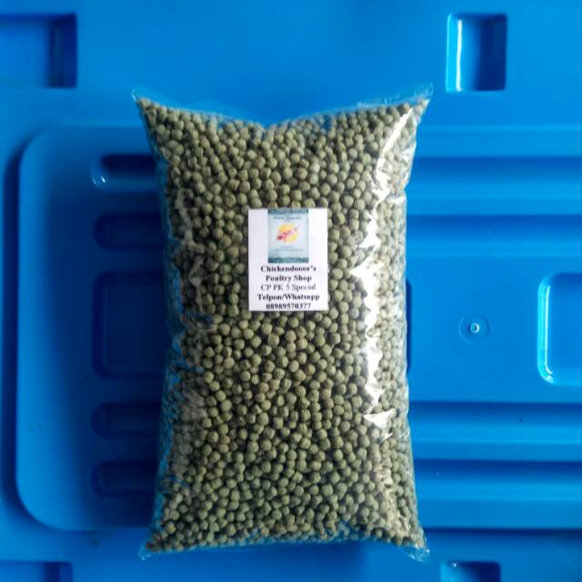 Jual Pelet Ikan Koi CP PK 5 SPECIAL Pk5 Spesial SPIRULINA Size M 5mm