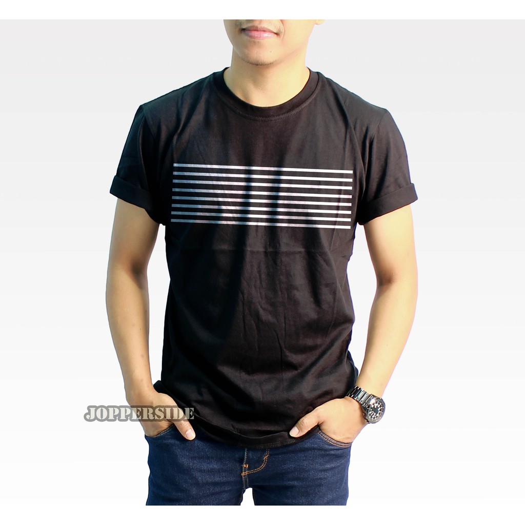 Jual Jopperside T Shirt Kaos Distro Garis Salur Pria Original Premium