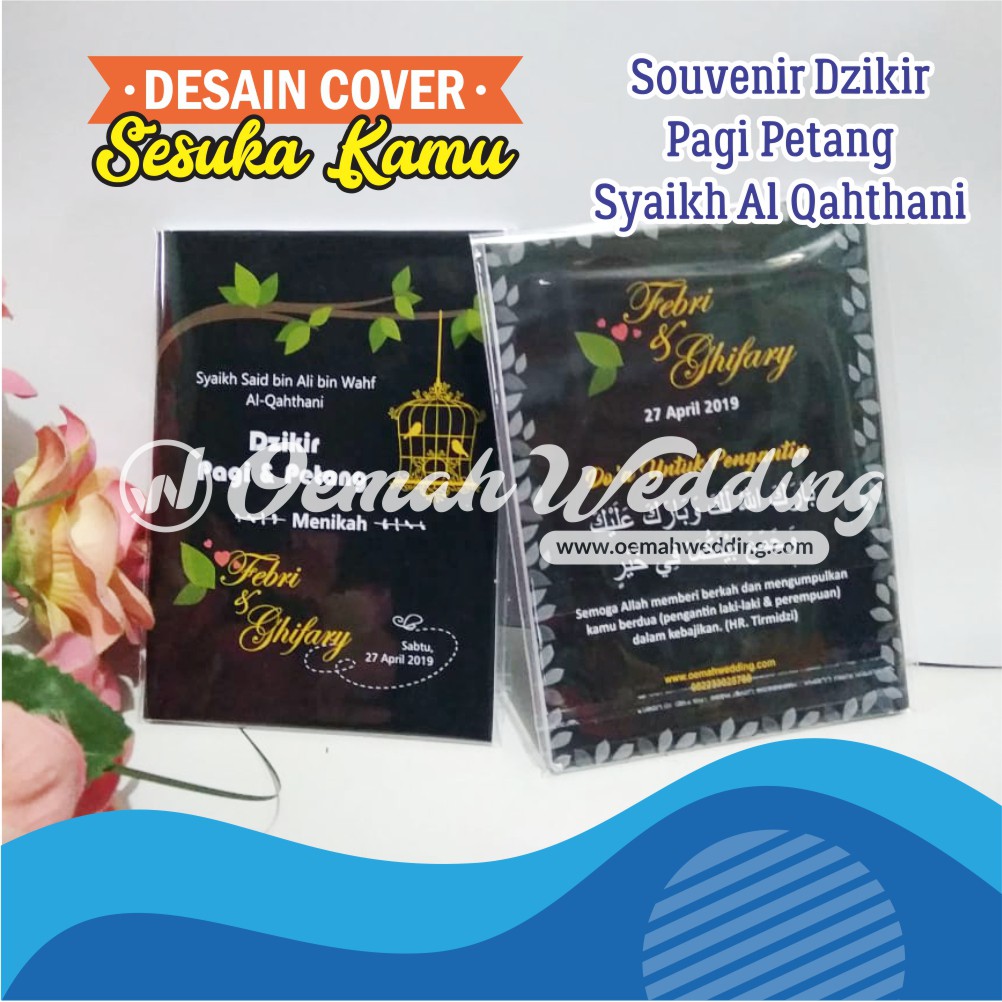 Jual Souvenir Dzikir Pagi Petang Dan Dzikir Setelah Sholah Fardhu