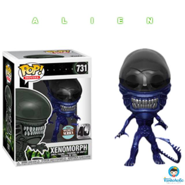 Jual Funko Pop Movies Alien Th Anniversary Xenomorph Blue Metallic