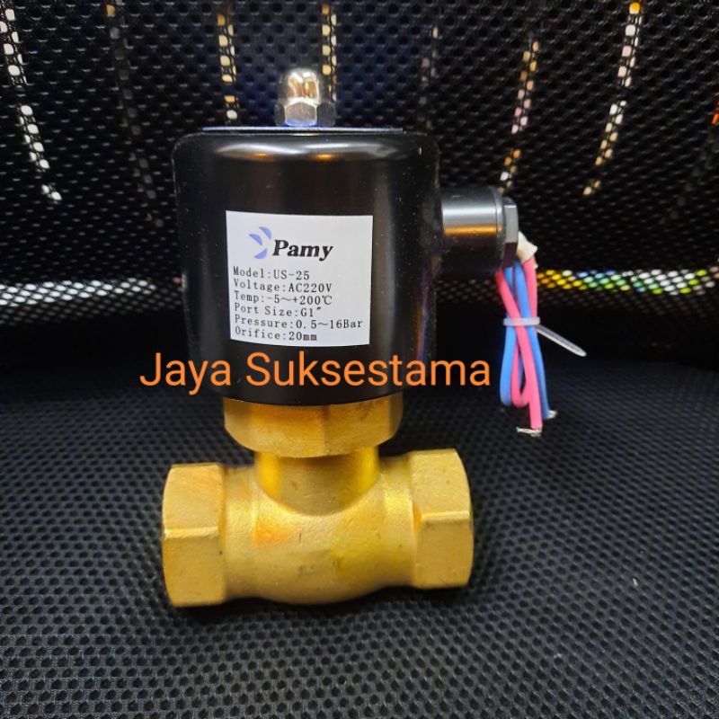 Jual Solenoid Valve Kuningan Drat 2 Inch For Steam Selenoid Shopee